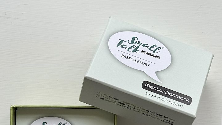 Samtalekort i brug med mentor