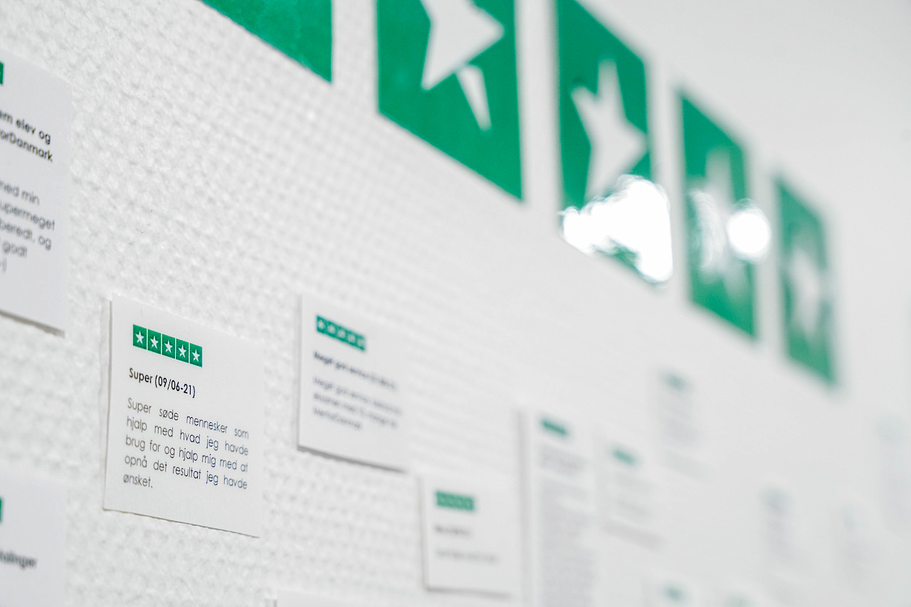 MentorDanmark på Trustpilot