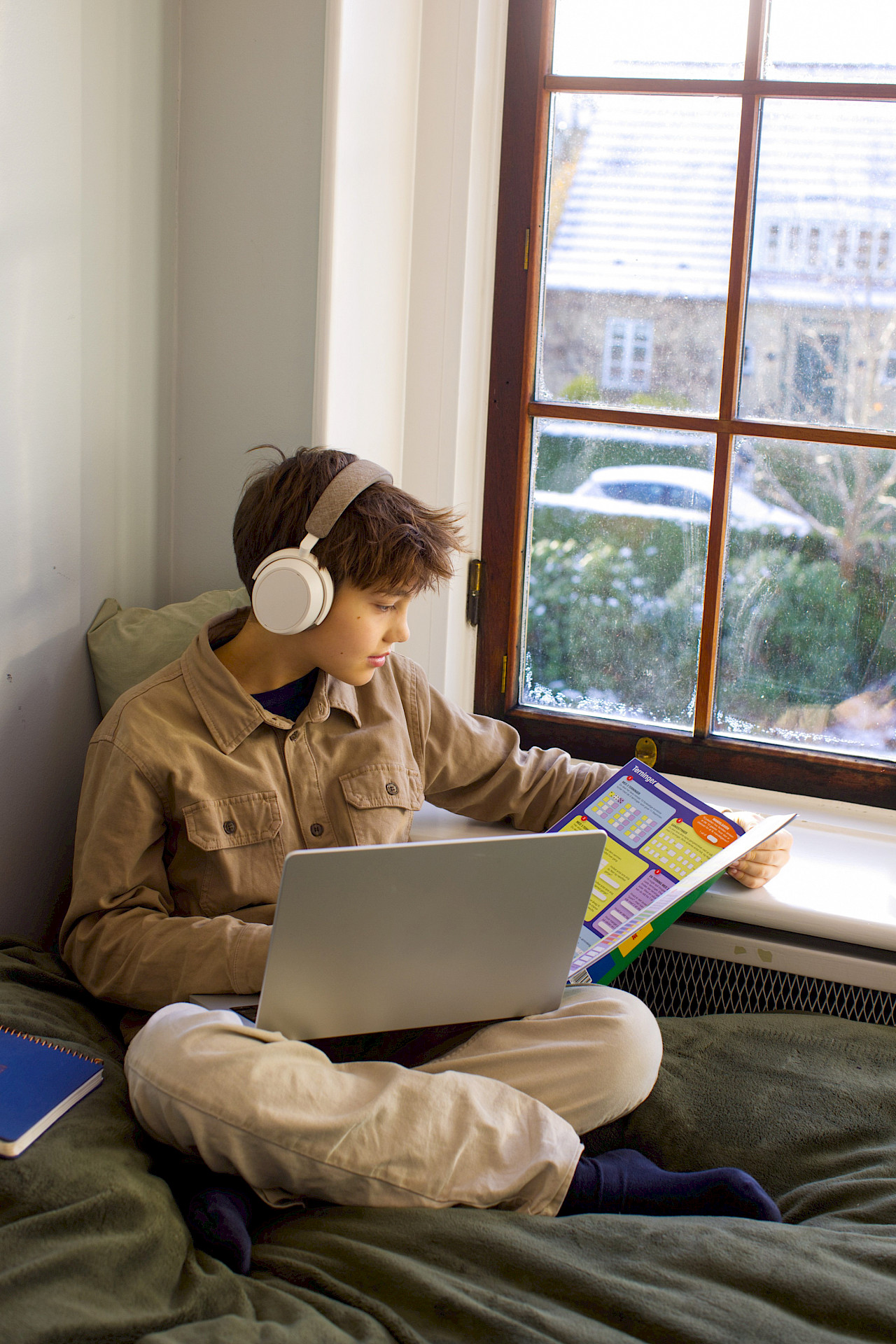 Elev arbejder online med biologi